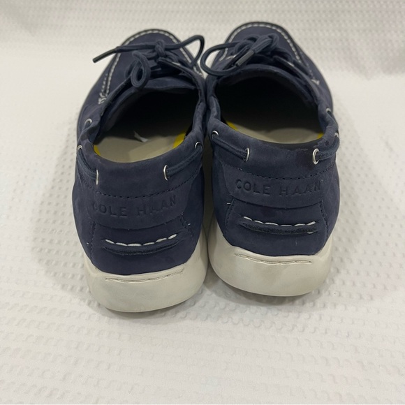Cole Haan Grand Atlantic Boat 360 Men’s Marine Blue Athletic Shoes Size 13 - Picture 4 of 10